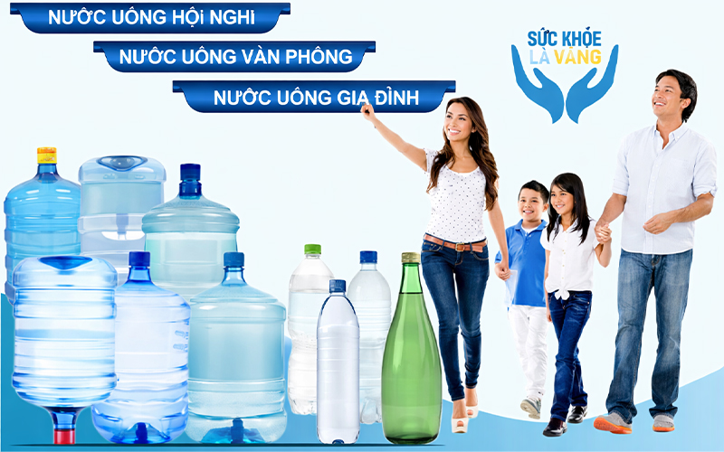 Dịch vụ giao nước uống đóng chai, đóng bình nhanh chóng - Tiện lợi mỗi ngày