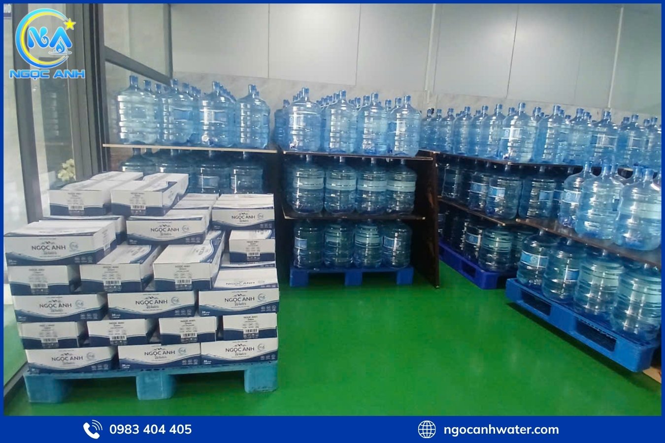 Các dòng nước uống do Ngọc Anh sản xuất tại Đồng Nai