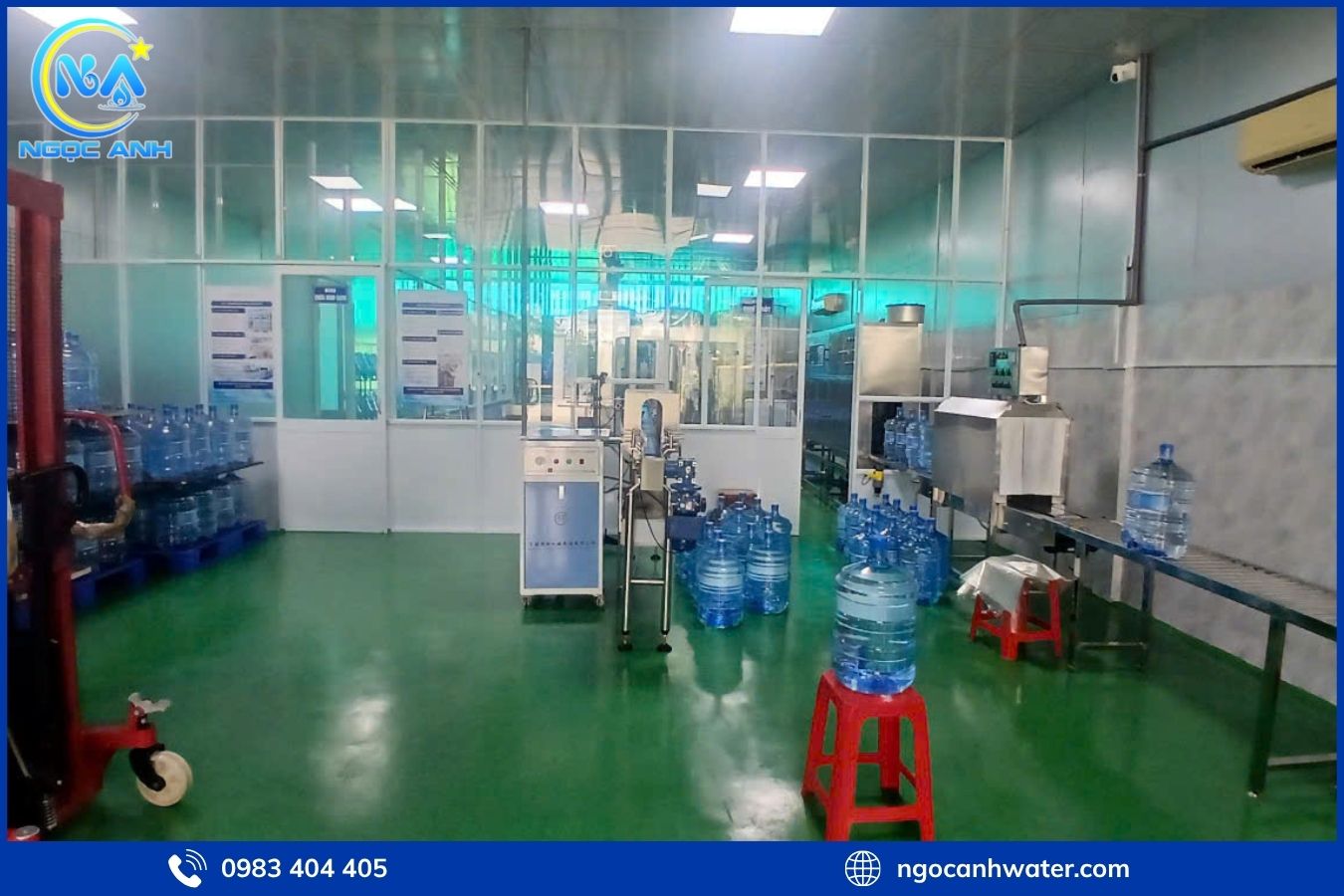 Giới thiệu dịch vụ cung cấp nước uống cho trường học của Ngọc Anh