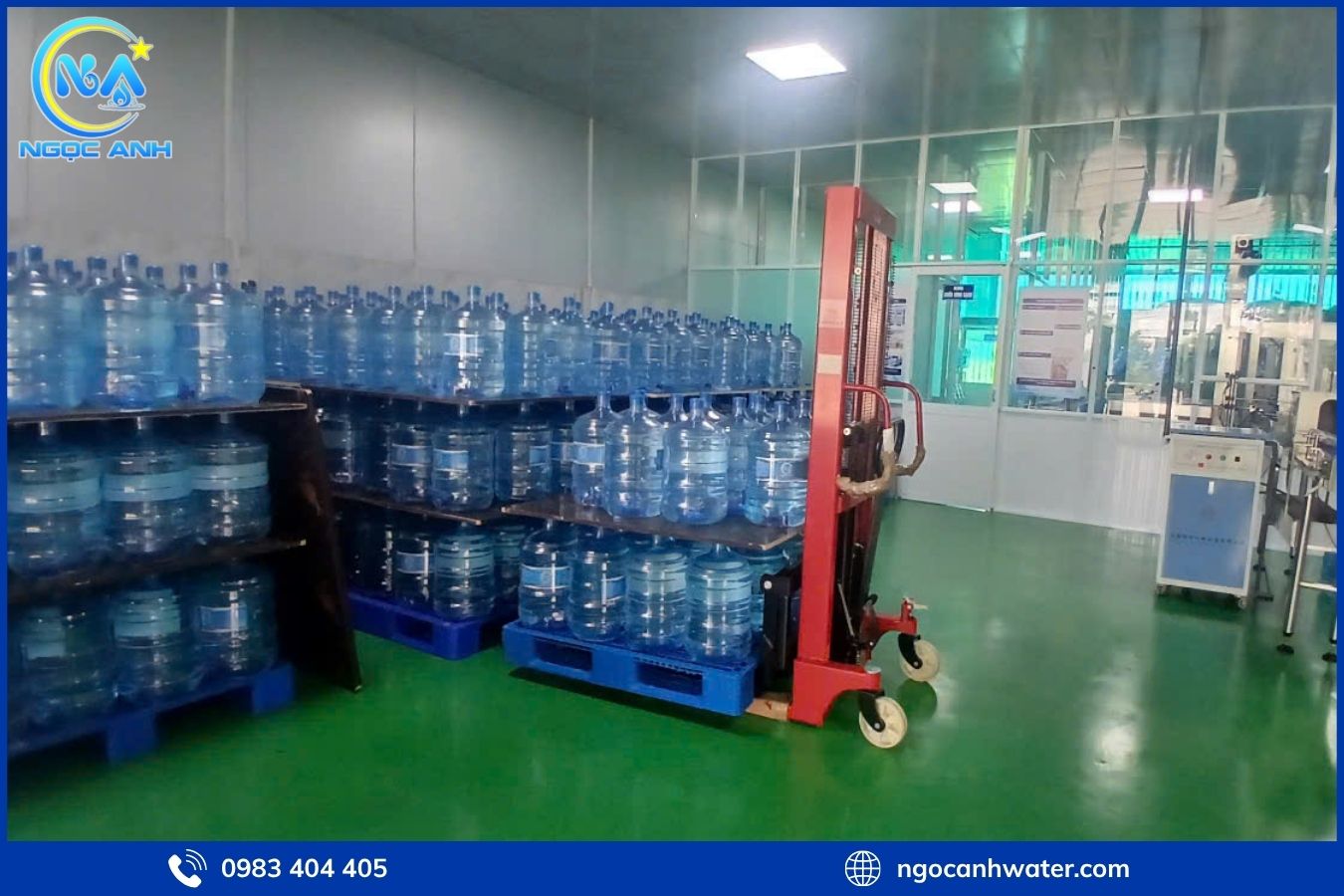 Lợi ích khi nhập nước uống cho khu công nghiệp của Ngọc Anh
