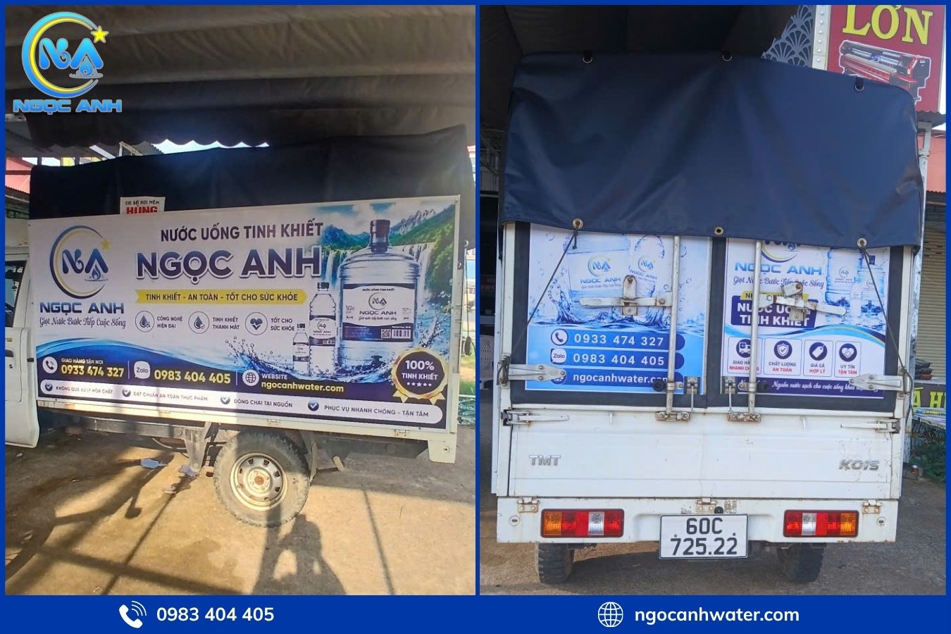 Quy trình cung cấp nước uống cho bệnh viện của Ngọc Anh