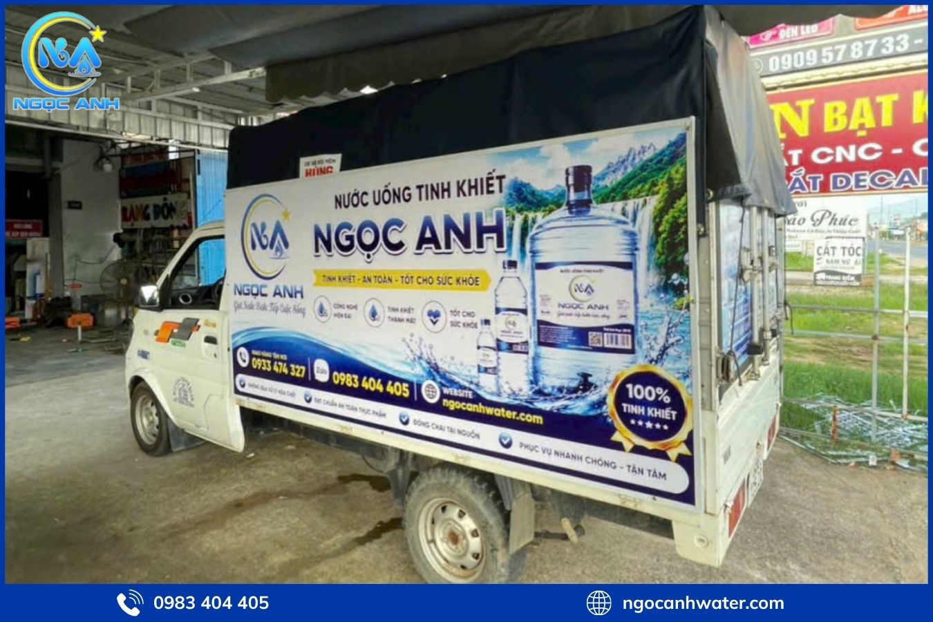 Quy trình cung cấp nước uống cho khu công nghiệp của Ngọc Anh