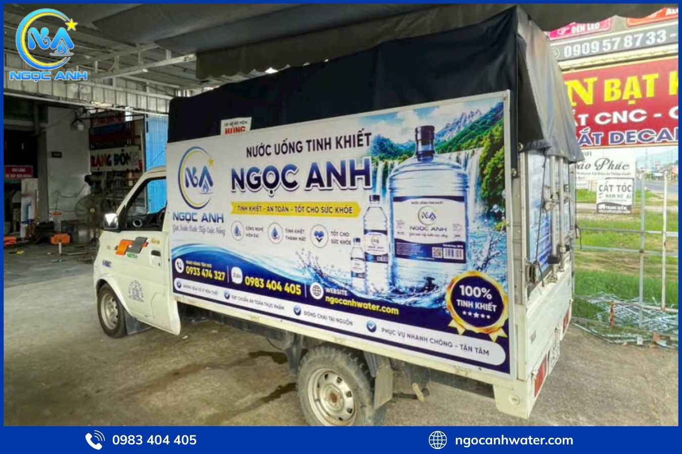 Quy trình cung cấp nước uống cho quán Cafe của Ngọc Anh