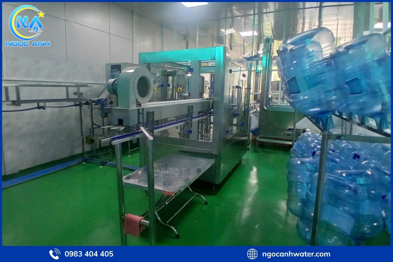 Quy trình cung cấp nước uống giá sỉ cho đại lý của Ngọc Anh