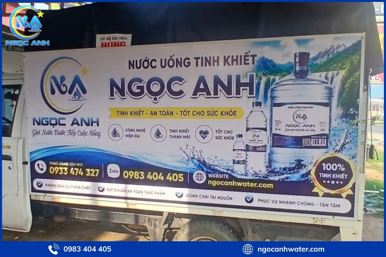 Quy trình sản xuất nước uống tại Đồng Nai của Ngọc Anh
